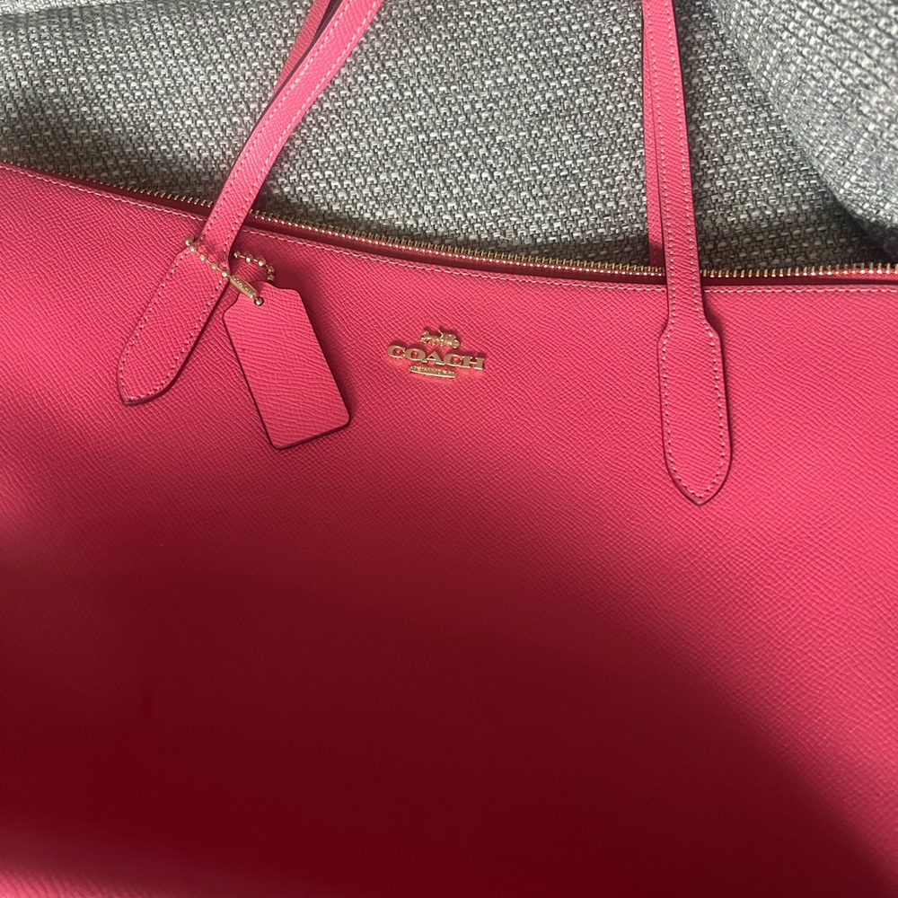 Coach Fuchsia Tote Bag